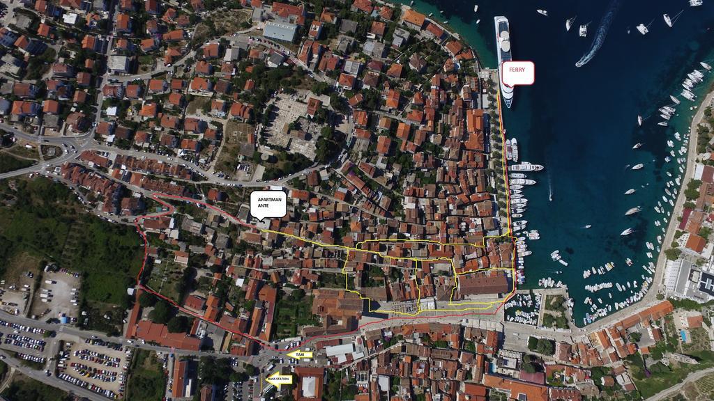 Apartments Ante Hvar Town Exterior foto
